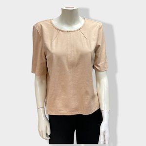 ROBERT Rodriguez Beige Farrah Top